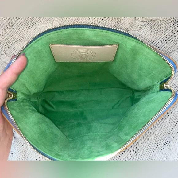 Blair Ritchey Ginger Pak with Postal Blue Zipper and Blair Ritchey Handle, New - Picture 9 of 14